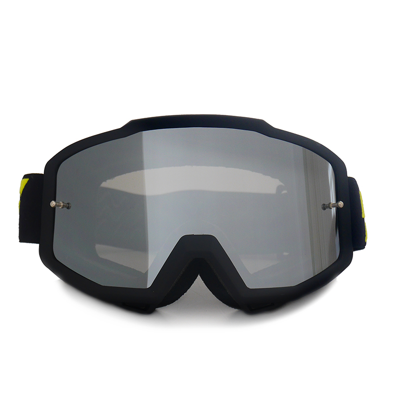 Pohodlné motokrosové brýle odolné proti zamlžování a větru
