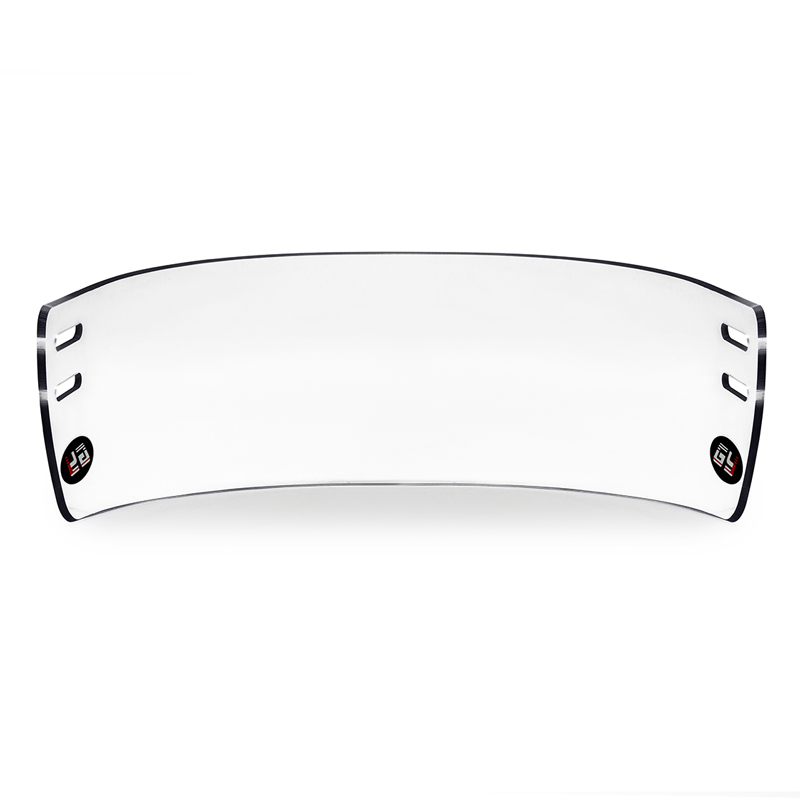 Hokejový štít s vysokým rozlišením odolný proti poškrábání a poškrábání