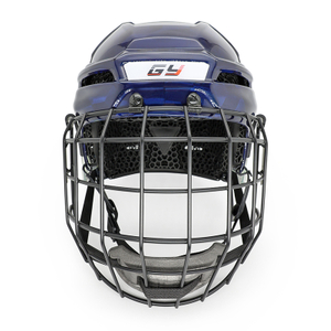 Originální uhlíková vlákna 3D Printed Liner Ice Hockey Helmet Custom