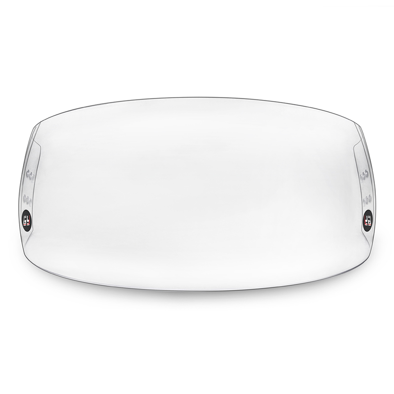 Profesionální průhledný HD hokejový štít proti poškrábání bez zamlžení