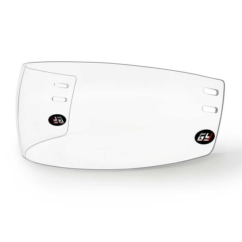 Hokejový štít s vysokým rozlišením odolný proti poškrábání a poškrábání