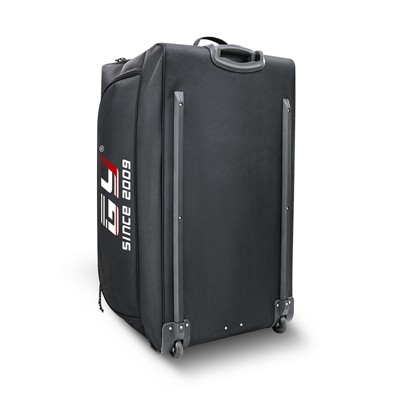 Vlastní taška s velkým hokejovým zařízením s koly